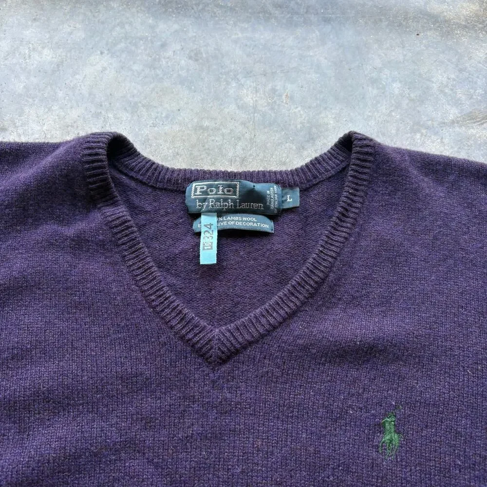 Vintage Polo Ralph Lauren Lambs Wool‎ Sweater